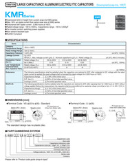 2X EKMR201VSN681MP35S Chemi-Con 680uF 200V 22×35 Snap In Electrolytic Capacitor