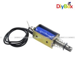 JF-0530B DC12V 300mA 5N/10mm Pull-Push-Type DC Solenoid Electromagnet