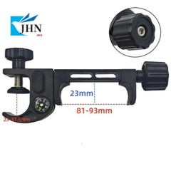 UNIVERSAL CORROSION RESISTANT GNSS GPS POLE COLLECTOR CRADLE HOLDER WITH COMPASS