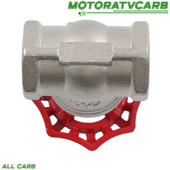 ALL-CARB 1″ NPT 304 Stainless Steel DN25 Female Threaded Rotary Globe Valve