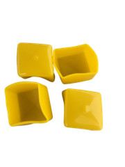 Pack of 250 Yellow End Strut Caps 1-5/8″ Plastic Vinyl Uni-Strut Safety Caps