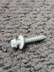 (QTY 250) #12 x 1-1/2″ Hex Head Metal Roofing Sharp Point Screws with Washers