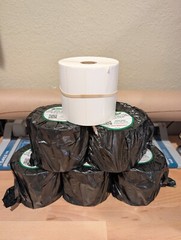 4.00″ x 1.25″ Thermal Labels | 6 Rolls | ~12600 Labels | Rollo/Munbyn/Zebra/ETC