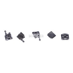 100 kits dental monoblock metal bracket bracket mini MBT 022 345 hooks 20pcs/kit