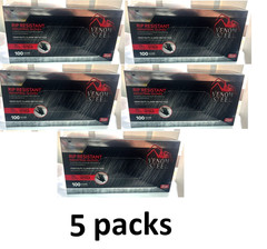 5x VENOM STEEL Nitrile Gloves Rip Resistant Size Fits Most 500 Total