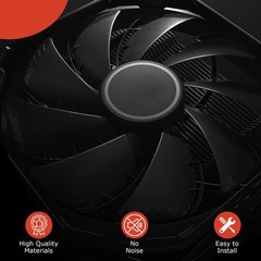 Radiator Cooling Fan Assembly for 2003-2008 Maxima 2002-2006 Altima 620-419