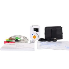 12 Lead Dynamic ECG/EKG Holter Monitor System 24 Hours Ambulatory EKG Recorder