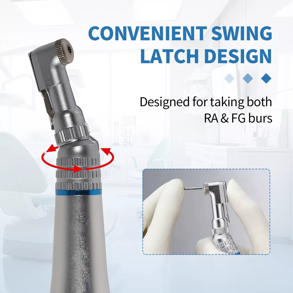 Dental Low Slow Speed Handpiece Contra Angle Latch E-Type YP/EP Y
