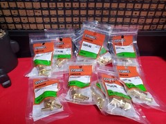 10 Everbilt 3/8″ OD Lead-Free Brass Compression Coupling 613 331 LFA-110 (8.5A3)