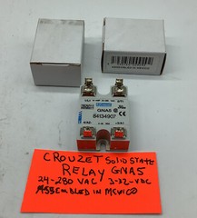 Crouzet GNA5 Solid State Relay 24-280 vac /3-32 vdc ( One In Lot) 2645-L6