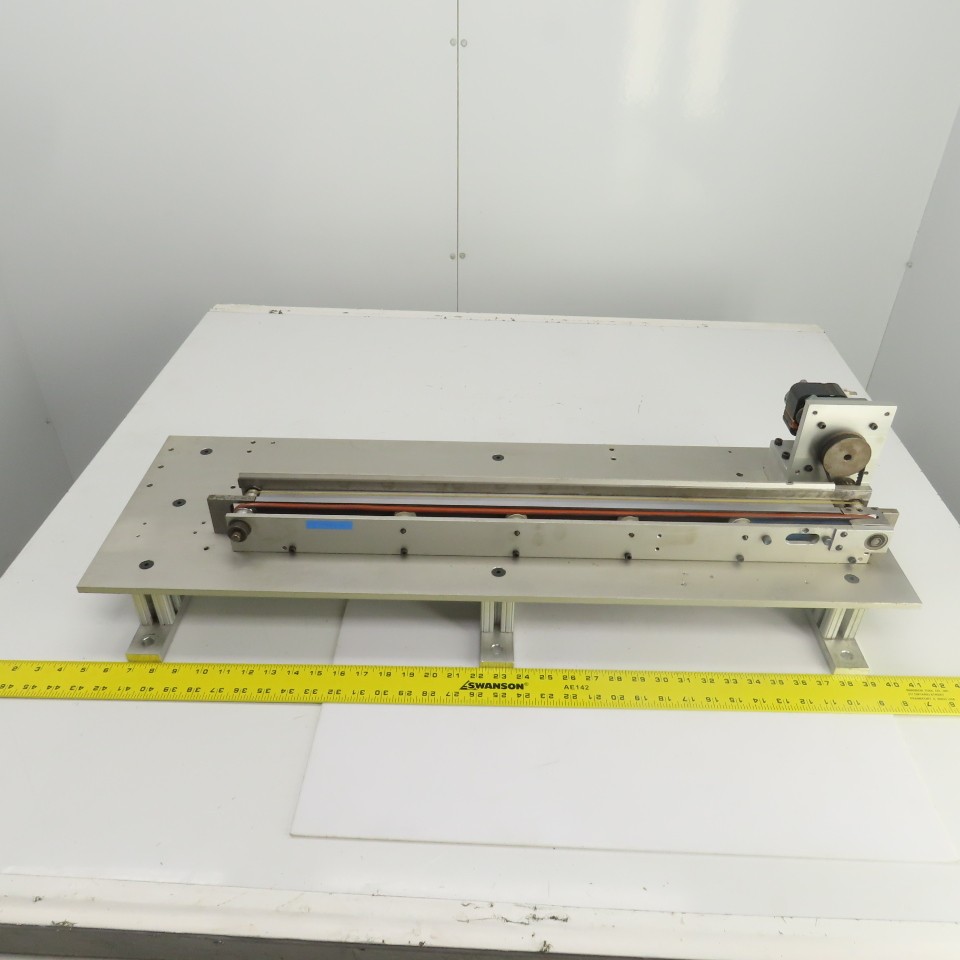 29″ OAL 7/8″ x 7/8″ 2 Sided Split Middle Small Parts Conveyor 8FPM 115V
