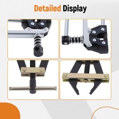 60-100 Roller Chain Connecting Puller Holder+Detacher Breaker Cutter Kit