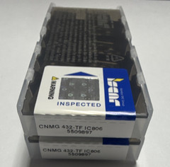 ISCAR Carbide Turning Insert CNMG 432-TF IC806 Indexable Inserts (10pcs)