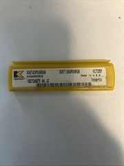 Qty 5 Kennametal SDET43PDSR8GB SDET1204PDSRGB 63492563938 KC725M Carbide Inserts