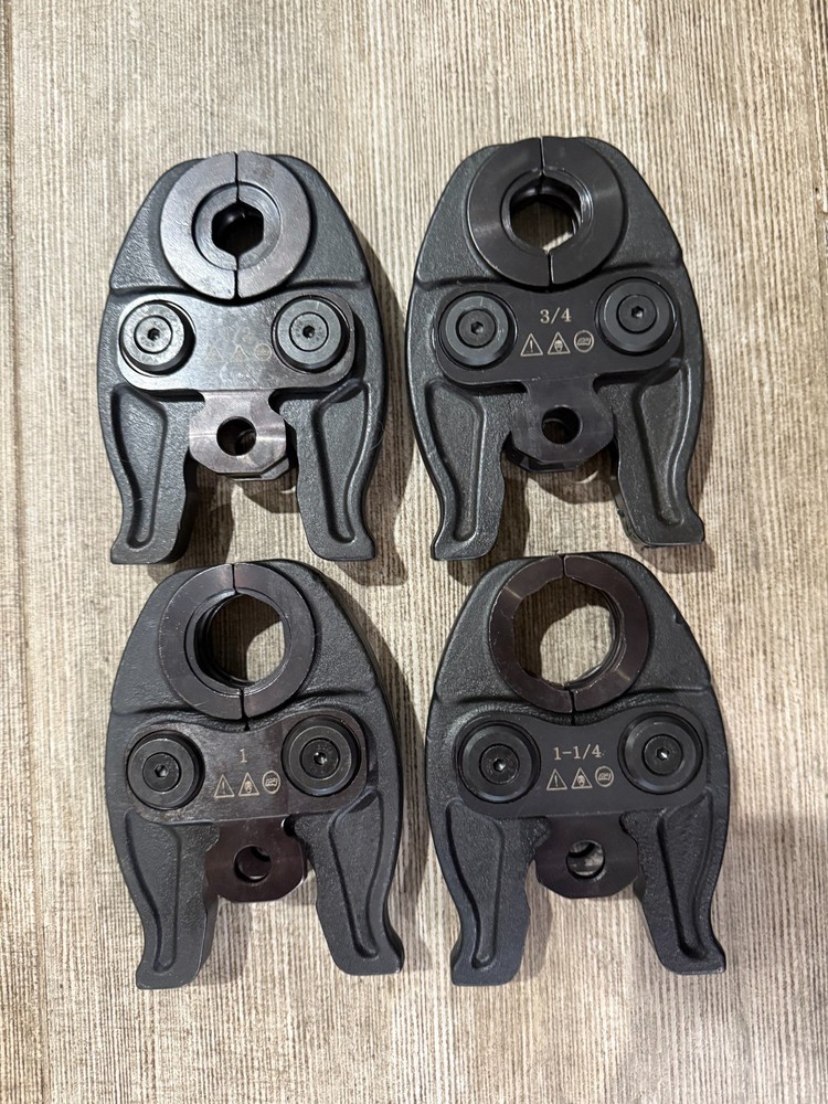 Crimping Dies Head Kit (4 Sizes) Compatible with ES-1525 Cordless Hydraulic Tool