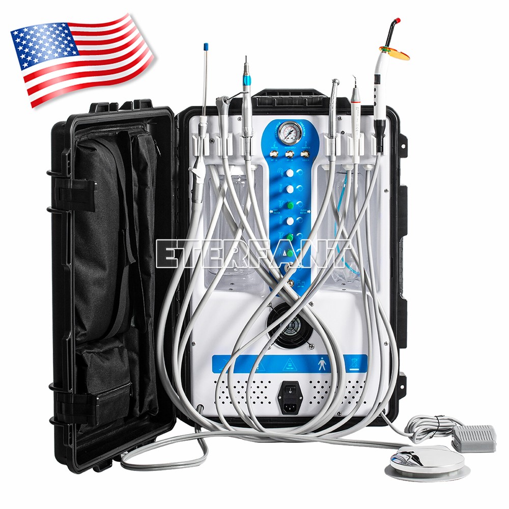 Portable Delivery Unit Bag/Unit+Air Compressor Curing Light Ultrasonic Scales