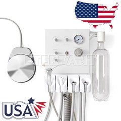 Dental Delivery Cart Treatment/Turbine Unit/Air Compressor Suction System 4Hole