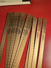 Vintage Sandvik Goldflex 12″ Hacksaw Blades 24 TPI Made In Sweden – LOT OF 96