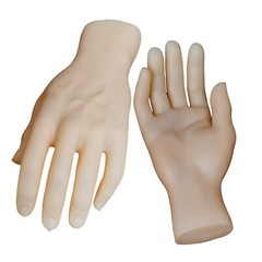 1 Pair Simulation Male Hands Model Men Mannequin Watch Jewelry Displays Prop