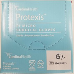 *200-Pairs* Cardinal Health Protexis PI Micro Surgical Size-6.5 Gloves 2D73PM65