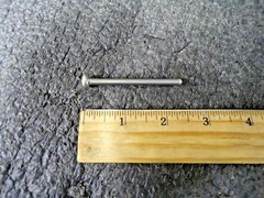 (25) M5-0.80mm Machine Screw, Cheese, Slotted, A2 SS, Plain, 60mm.L.(MK)