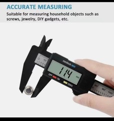 6″ 150mm Electronic Digital Caliper Micrometer – Carbon Fiber Composite – New