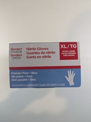 Gordon Choice X-Large Powder-Free Nitrile Gloves Blue 100 Ct Box