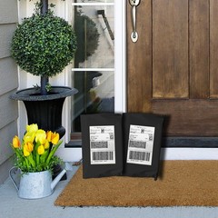 UOFFICE Black Poly Mailer Envelopes 7.5″ x 10.5″ Pack of 100