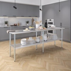 24 in. x 96 in. Stainless Steel Table