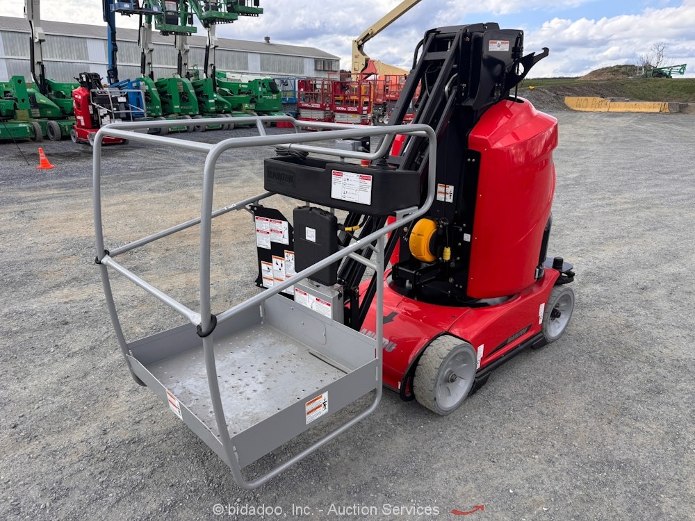 2024 Manitou VJR-26-S1 26′ Electric Vertical Mast Lift Personnel bidadoo -New