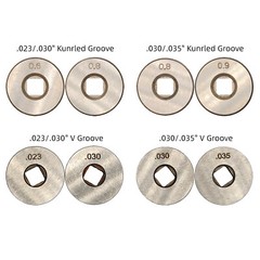 Drive Roll .023 .030 .035 Knurled V Groove Feed for Chicago Electric Mig Welder