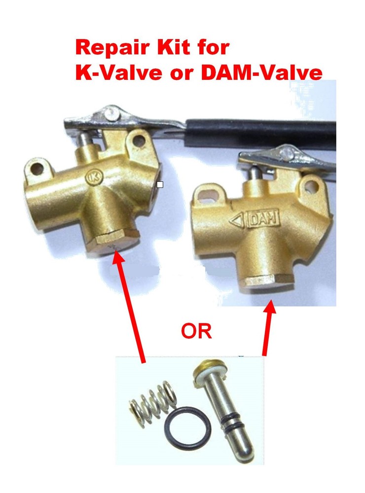 Carpet Cleaning – Wand- Angled Valve Repair Kit