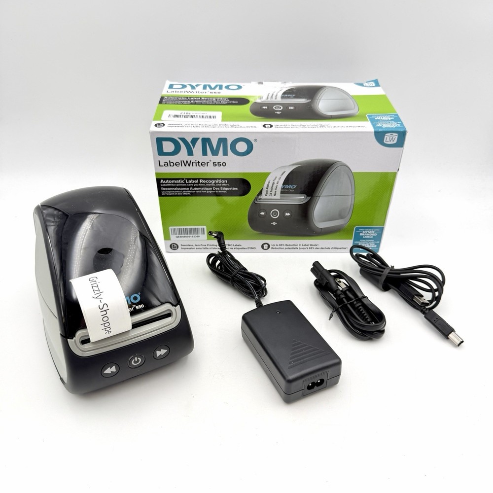 DYMO LabelWriter 550 USB Thermal Label Printer Tested & Working