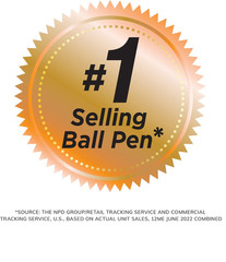 BIC Round Stic Xtra Life Blue Ballpoint Pens, Medium Point (1.0mm) 10-Count Pack