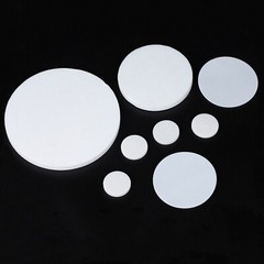 10Pcs PTFE Plastic Solid Discs Flat Round Pad Sealed Cushioning Diameter 5-150mm