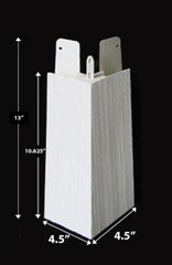 Nailite Exterior Hand Split Vinyl Siding Cedar Shake Outside 90° Degree Corner