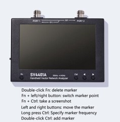 SV4401A 50KHz-4.4GHz VNA Vector Network Analyzer CE FCC International Version