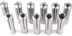 11-Piece Brown & Sharpe #9 Collet Set (1/8″-3/4″) – Precision Tool Steel for CNC