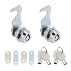 2 Packs RV Storage Lock with Keys Alloy Cabinet Locks Cam Lock for Cabinets D…