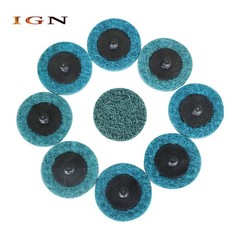 50 Pieces Fine Surface Conditioning Discs 2″ Roll Lock Die Grinder Sanding Pads