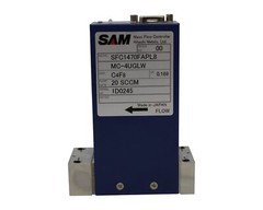 SAM FANTAS SFC1470FAPL8 MASS FLOW CONTROLLER GAS C4F8 FLOW 20SCCM
