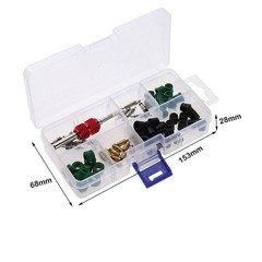Repair Tools Kit 71 Pcs Rubber Hose Gaskets Refrigeration AC Manifold Gauge NEW