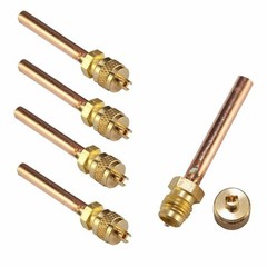 20x Service/Access Valve 1/4″ SAE *1/4″ OD *2.75″ Stem Core AC Refrigeration Kit