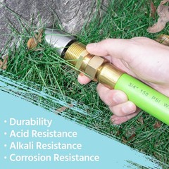 3/4″ GHT Male x 1″ NPT Male Lead-Free Brass Garden Hose Adapter Connector