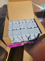 New Work Cantex Electrical PVC Switch Box – 1 GANG 100pc CONTRACTOR Pack