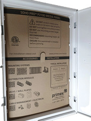 Primex P2100KND Multimedia Distribution Enclosure 125-1741, 21″ H x 14″ W x 5″ D