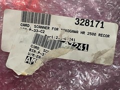 YOKOGAWA CARD SCANNER PC CIRCUIT BOARD SCANNER ASSY B8578WD / 1248-1248