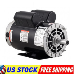 3.7HP SPL Air Compressor Electric Motor 230V 13Amps 3450 RPM 56 Frame ODP CW/CCW
