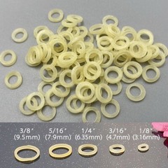 5000Pcs/pack Dental Orthodontic Elastics Ligature Ties Rubber Bands Yellow