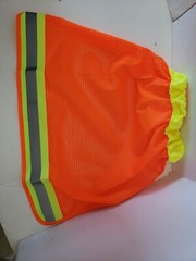 2 PC. FX SAFETY HARD HAT NECK SHIELD HELMET SUN SHADE HI VIS REFLECTIVE STRIPE
